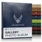 Gallery Leather Photo Album 4x6-3 Ring Binder Photo Album, 60 Pages for 120 Photos, Fillable, Can Fit 8x10 and 5x7 Photos, Handcrafted - 11.75 x 10.5 "